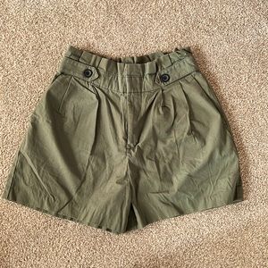 Banana Republic pleated shorts